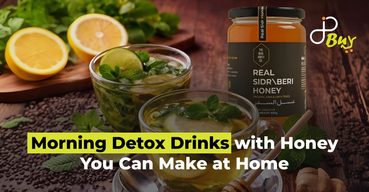 From 5 Morning Detox Drinks with Honey You Can Make at Home