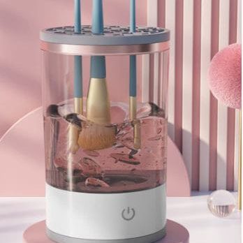 أفضل جهاز كهربائي لتنظيف فرش المكياج, تنظيف سريع وسهل