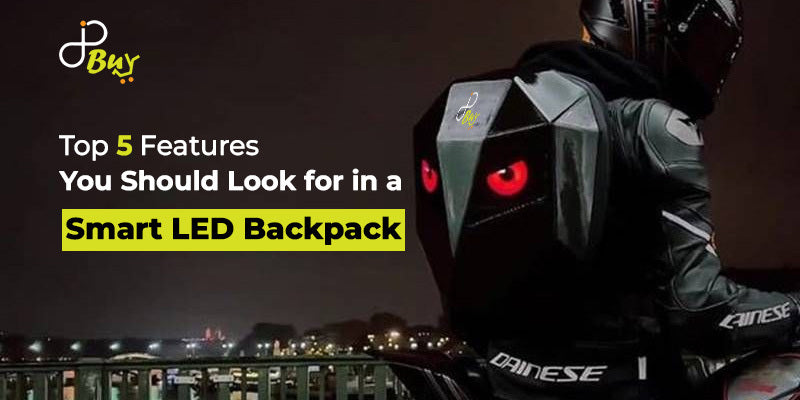 smart LED backpack