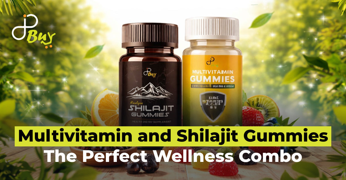 Multivitamin and Shilajit Gummies: The Perfect Wellness Combo