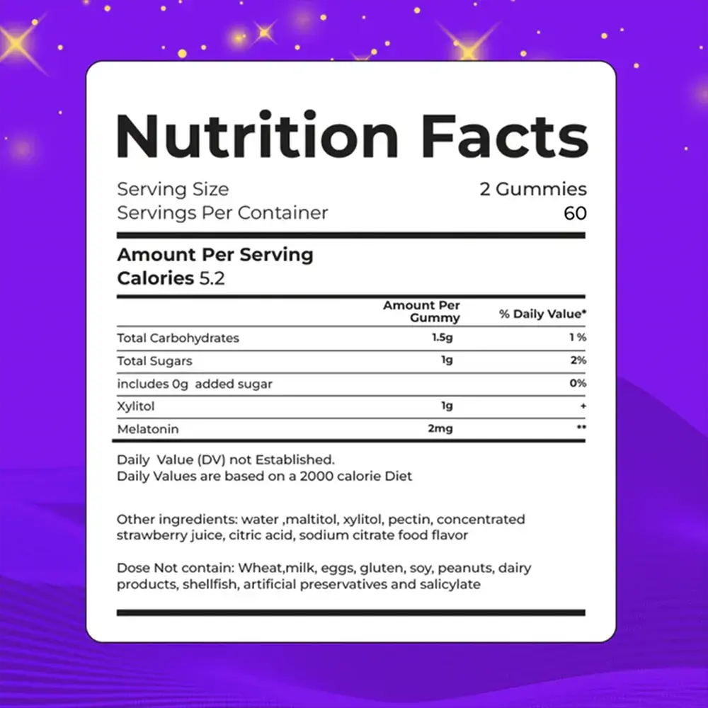 استيقظ مرتاحًا وهادئًا مع علكات فيتامينات النو