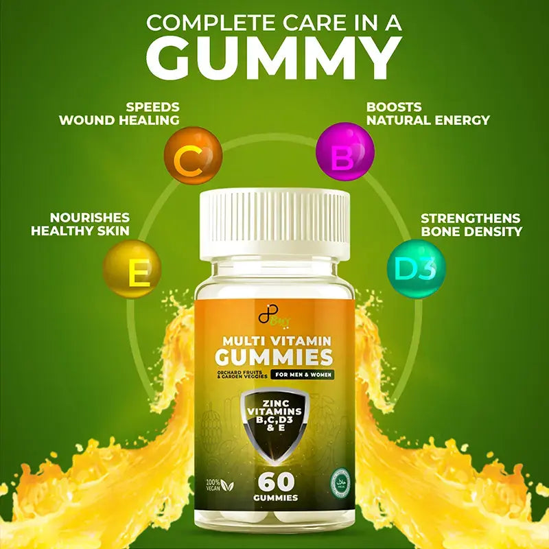 Multivitamin Gummies – Vitamins and Essential Nutrients.