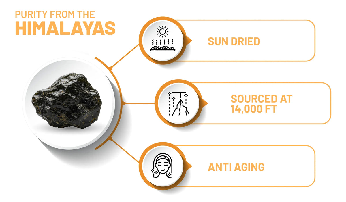 shilajit sourced at 14000 ft