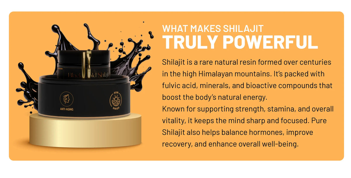 what makes shilajit truly powerful